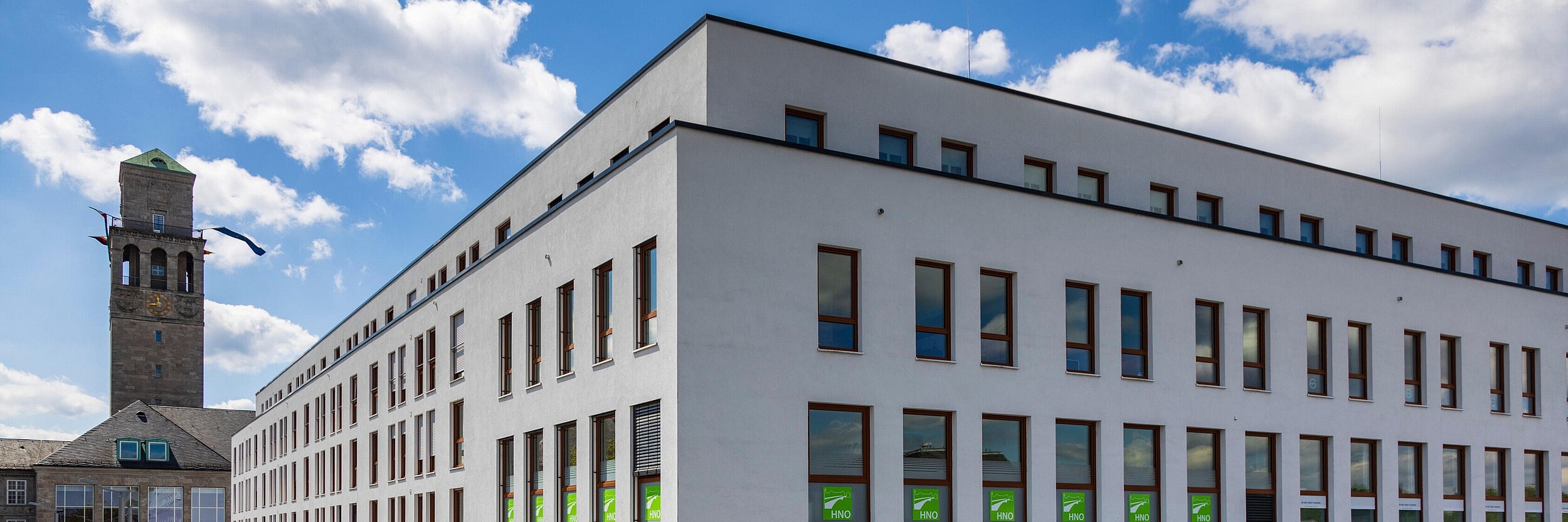 Ruhrquartier, Deutschland, Gebaude, modern, Mulheim, an, der, Ruhr, Mulheim, Ruhr, Stadtmitte, NRW, Nordrhein-Westfalen, Rathausturm, Rathaus, Architektur, Ruhrgebiet